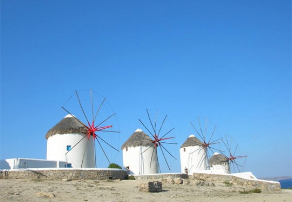 Mykonos Windmills as a True Landmark